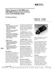HFBR-5302 datasheet pdf Agilent (Hewlett-Packard)