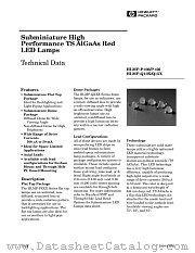 HLMP-Q102 datasheet pdf Agilent (Hewlett-Packard)