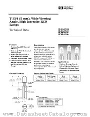 HLMA-VL00 datasheet pdf Agilent (Hewlett-Packard)