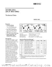 HMMC-5023 datasheet pdf Agilent (Hewlett-Packard)
