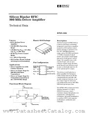 HPMX-3002 datasheet pdf Agilent (Hewlett-Packard)