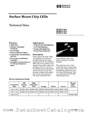 HSMG-C670 datasheet pdf Agilent (Hewlett-Packard)