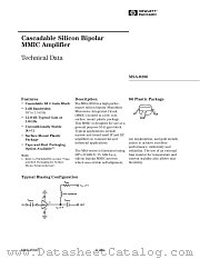 MSA-0286-BLK datasheet pdf Agilent (Hewlett-Packard)