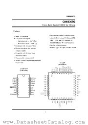 GM0936TQ datasheet pdf Hynix Semiconductor
