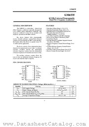 GM6535 datasheet pdf Hynix Semiconductor
