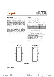 GM71C17800C-6 datasheet pdf Hynix Semiconductor