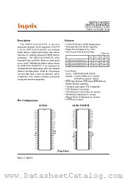GM71C18163C-7 datasheet pdf Hynix Semiconductor