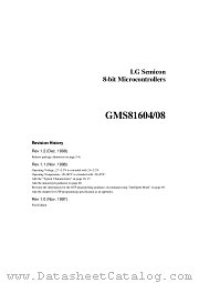 GMS81604 datasheet pdf Hynix Semiconductor