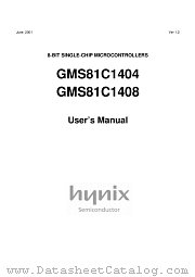 GMS81C1404 datasheet pdf Hynix Semiconductor