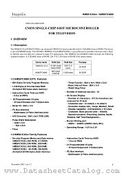 HMS81C43XX datasheet pdf Hynix Semiconductor