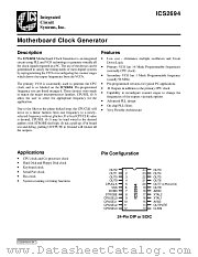 ICS2694 datasheet pdf Integrated Circuit Systems