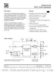 ICS507M-02IT datasheet pdf Integrated Circuit Systems