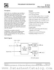 ICS541MT datasheet pdf Integrated Circuit Systems