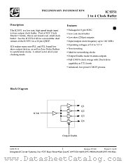 ICS551M datasheet pdf Integrated Circuit Systems