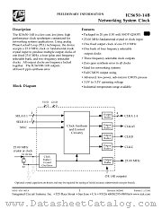ICS650-14B datasheet pdf Integrated Circuit Systems