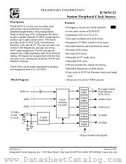 ICS650R-21IT datasheet pdf Integrated Circuit Systems