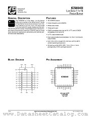 ICS8343YIT datasheet pdf Integrated Circuit Systems