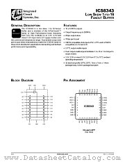 ICS8343Y datasheet pdf Integrated Circuit Systems