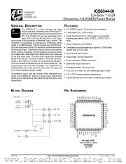 ICS8344AY-01T datasheet pdf Integrated Circuit Systems