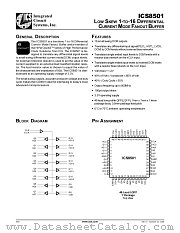 ICS8501BYT datasheet pdf Integrated Circuit Systems