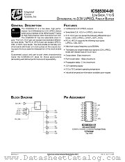 ICS85304AG-01 datasheet pdf Integrated Circuit Systems
