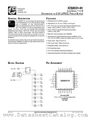 ICS8531AY-01T datasheet pdf Integrated Circuit Systems