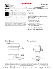 ICS85354AKT datasheet pdf Integrated Circuit Systems