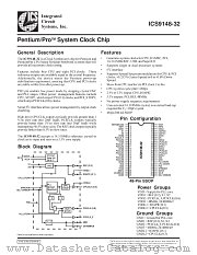 ICS9148-32 datasheet pdf Integrated Circuit Systems