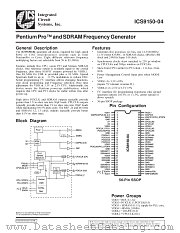 ICS9150-04 datasheet pdf Integrated Circuit Systems