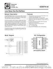 ICS9179-03 datasheet pdf Integrated Circuit Systems