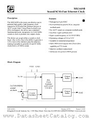 MK1449S datasheet pdf Integrated Circuit Systems