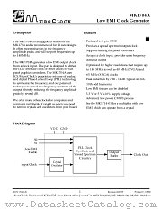 MK1704A datasheet pdf Integrated Circuit Systems