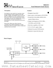 MK2011STR datasheet pdf Integrated Circuit Systems