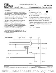 MK2042-01 datasheet pdf Integrated Circuit Systems