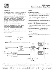 MK2049-01SI datasheet pdf Integrated Circuit Systems