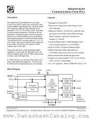 MK2049-03S datasheet pdf Integrated Circuit Systems