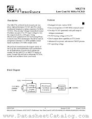MK2754S datasheet pdf Integrated Circuit Systems