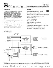 MK3234 datasheet pdf Integrated Circuit Systems