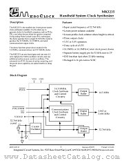 MK3235-02STR datasheet pdf Integrated Circuit Systems