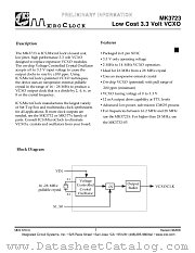 MK3723S datasheet pdf Integrated Circuit Systems