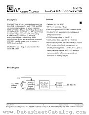 MK3754STR datasheet pdf Integrated Circuit Systems