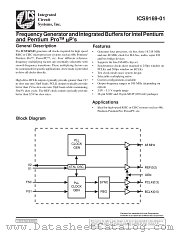 PSICS9169-01 datasheet pdf Integrated Circuit Systems