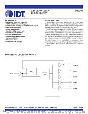 IDT2305 datasheet pdf IDT