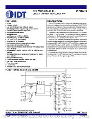 IDT5T2010 datasheet pdf IDT