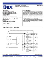 IDT5T9306 datasheet pdf IDT