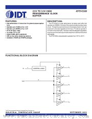 IDT5V2305 datasheet pdf IDT