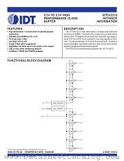 IDT5V2310 datasheet pdf IDT