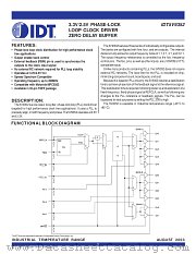 IDT5V9352 datasheet pdf IDT