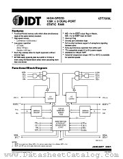 IDT7009 datasheet pdf IDT