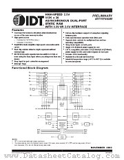 IDT70T653M datasheet pdf IDT
